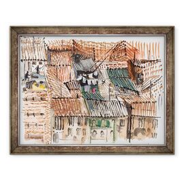 Tablou inramat - Mary Kuper - Acoperisuri - - Roveli