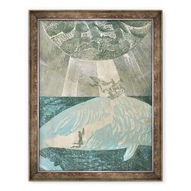 Tablou inramat - Mary Kuper - Talisman, in interiorul corpului fiarei - - Roveli
