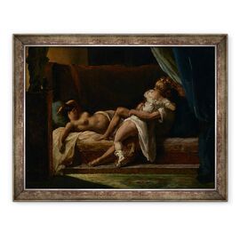 Tablou inramat - Theodore Gericault - Trei indragostiti - - Roveli