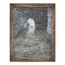 Tablou inramat - Vincent Alexander Booth - page47, Castelul din padurea Findhorn, 2006 - - Roveli