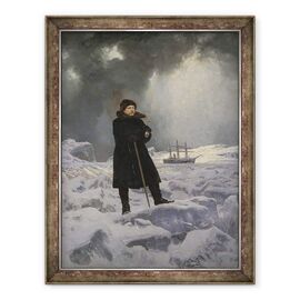 Tablou inramat - Georg Rosen - Exploratorul A. E. Nordenskiold - - Roveli
