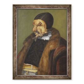 Tablou inramat - Giuseppe Arcimboldo - Avocatul - - Roveli