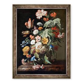 Tablou inramat - Rachel Ruysch - Viata inca cu flori - - Roveli