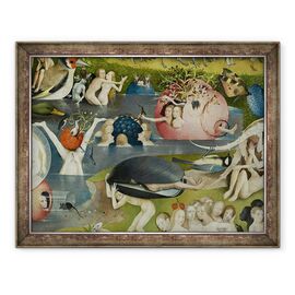 Tablou inramat - Hieronymus Bosch - Gradina deliciilor Pamantesti I - - Roveli