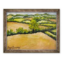 Tablou inramat - Joan Thewsey - Peisaj mic Suffolk - - Roveli