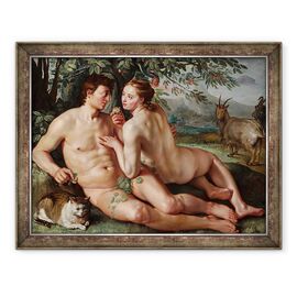Tablou inramat - Hendrik Goltzius - Caderea omului - - Roveli