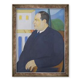 Tablou inramat - Rafael Sala - Portretul Lui Joseph Stella - - Roveli