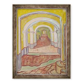 Tablou inramat - Vincent van Gogh - Coridorul de azil - - Roveli