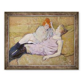 Tablou inramat - Henri de Toulouse-Lautrec - The Sofa - - Roveli