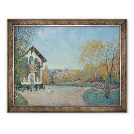 Tablou inramat - Alfred Sisley - Vedere de Marly-le-Roi de la Coeur-Volant - - Roveli