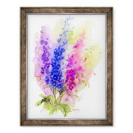 Tablou inramat - John Keeling - Delphinium, 2016 - - Roveli