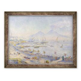 Tablou inramat - Pierre Auguste Renoir - Golful Napoli - - Roveli