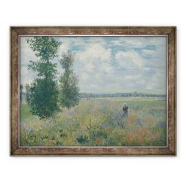 Tablou inramat - Claude Monet - Poppy Fields langa Argenteuil - - Roveli