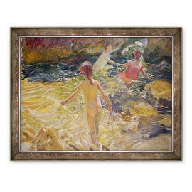 Tablou inramat - Joaquin Sorolla y Bastida - Baia, Jávea - - Roveli