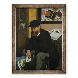 Tablou inramat - Edgar Degas - Colectorul de printuri - - Roveli