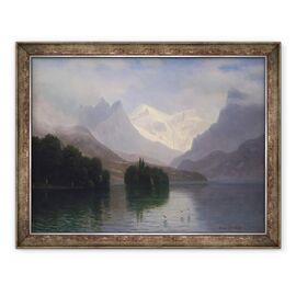 Tablou inramat - Albert Bierstadt - Scene de - - Roveli