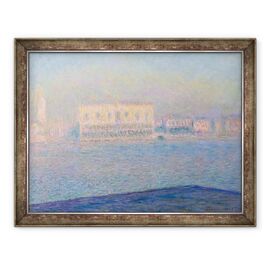 Tablou inramat - Claude Monet - Palatul Dogilor vazut din San Giorgio Maggiore - - Roveli