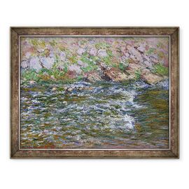 Tablou inramat - Claude Monet - Rapids pe Petite Creuse la Fresselines - - Roveli