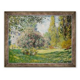 Tablou inramat - Claude Monet - Peisaj, Parc Monceau - - Roveli