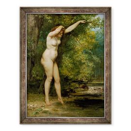 Tablou inramat - Gustave Courbet - Tanarul scaldator - - Roveli