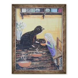 Tablou inramat - Kirstie Adamson - Goldilocks & Little Bear - - Roveli