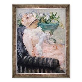 Tablou inramat - Mary Stevenson Cassatt - Ceasca de ceai - - Roveli