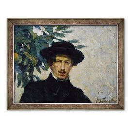 Tablou inramat - Umberto Boccioni - Autoportret I - - Roveli