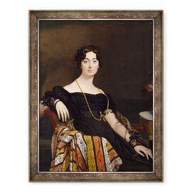 Tablou inramat - Jean Auguste Dominique Ingres - Doamna Jacques-Louis Leblanc - - Roveli