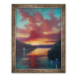 Tablou inramat - Lee Campbell - Richmond Sunrise, 2017 - - Roveli