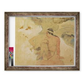 Tablou inramat - Paul Gauguin - Ce! Esti gelos? - - Roveli