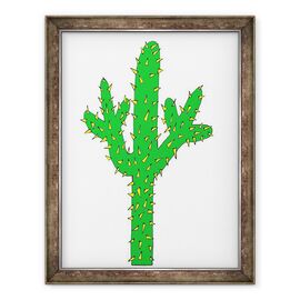 Tablou inramat - Daisy de Villeneuve - Cactus - - Roveli
