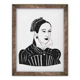Tablou inramat - Daisy de Villeneuve - Maria Regina Scotiei - - Roveli
