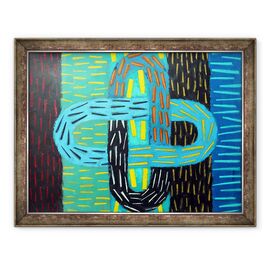 Tablou inramat - Sara Hayward - Abstract 7 - - Roveli