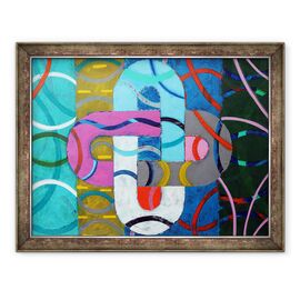 Tablou inramat - Sara Hayward - Abstract I 60 x 80 cm - - Roveli