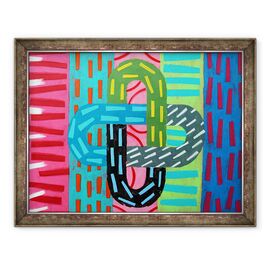 Tablou inramat - Sara Hayward - Abstract II 60 x 80 cm - - Roveli
