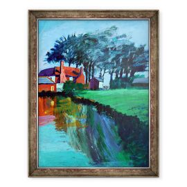 Tablou inramat - Paul Powis - River Stour - - Roveli