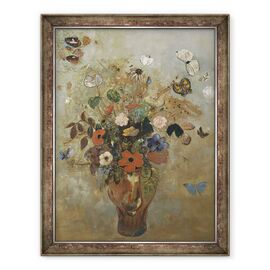 Tablou inramat - Odilon Redon - Natura moarta cu flori - - Roveli
