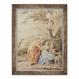 Tablou inramat - Jacob de Wit - Jupiter si Mnemosyne - - Roveli