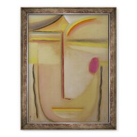 Tablou inramat - Alexej von Jawlensky - sef Rezumat, Auriu si roz - - Roveli