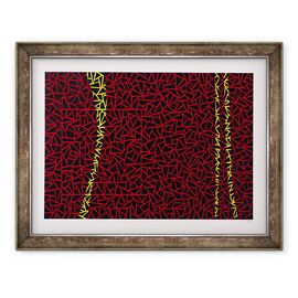 Tablou inramat - Alex Dunn - Hi-vis crackle si pop - - Roveli