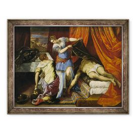 Tablou inramat - Jacopo Robusti Tintoretto - Judith si Holofernes - - Roveli