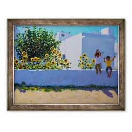 Tablou inramat - Andrew Macara - Floarea-soarelui, dimineata, Galicia - - Roveli