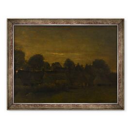 Tablou inramat - Vincent van Gogh - Fermele Village in Twilight - - Roveli
