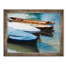Tablou inramat - Tony Fandino - Barci pe Tamisa IV - - Roveli