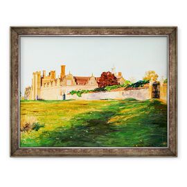 Tablou inramat - Tony Fandino - Casa Knole in timpul verii - - Roveli