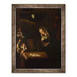 Tablou inramat - Geertgen tot Sint Jans - Nasterea Nasterii noaptea - - Roveli