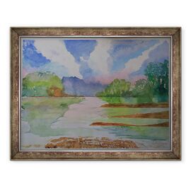 Tablou inramat - Cosima Duggal - River, Dittsham - - Roveli