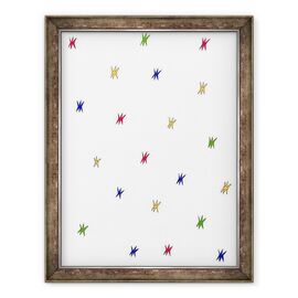 Tablou inramat - Daisy de Villeneuve - Stele mici colorate - - Roveli