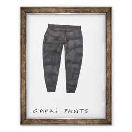 Tablou inramat - Daisy de Villeneuve - Pantaloni Capri - - Roveli