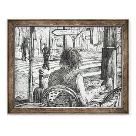 Tablou inramat - Vincent Alexander Booth - La Rotonde - Paris, 2003 - - Roveli